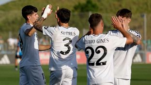 2-1: El Real Madrid C vence al Villanovense y se mantiene en Segunda Federación