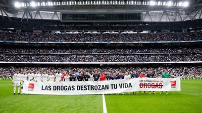Apoyo a la campaña contra las drogas de la Comunidad de Madrid