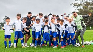 La Fundación Real Madrid y SDA Agency celebran su primer clínic en Nueva Zelanda