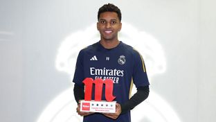 Rodrygo, Jugador Cinco Estrellas Mahou de noviembre