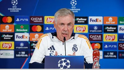 Ancelotti y Courtois comparecerán en rueda de prensa antes del entrenamiento