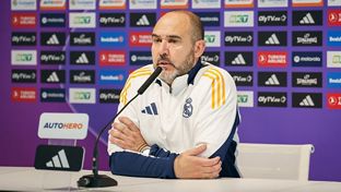 Chus Mateo: “We're going to try to produce a solid performance and get a win against Efes”