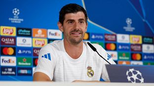 Courtois: “Jugamos contra un grande de Europa y hay que afrontarlo bien desde el primer minuto”