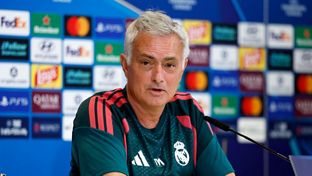 Mourinho y un jugador comparecerán en rueda de prensa a las 18:00 h en el Olímpico de Roma