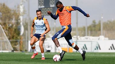 El Real Madrid prepara el partido contra el Alavés