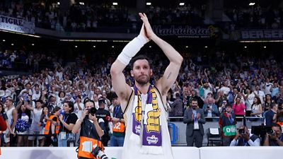 El emocionante homenaje del WiZink Center a Rudy: 15 minutos de ovación