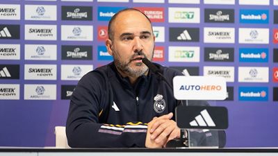 Chus Mateo: "It's going to be a tough game because of the level that Partizan is playing at"