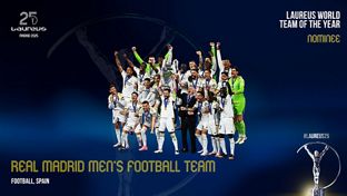 ريال مدريد، مرشح لجائزة لوريوس لأفضل فريق في 2025