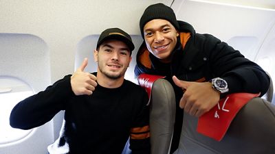 Le Real Madrid est bien arrivé à Bergame