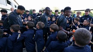 La cantera deseó suerte al equipo