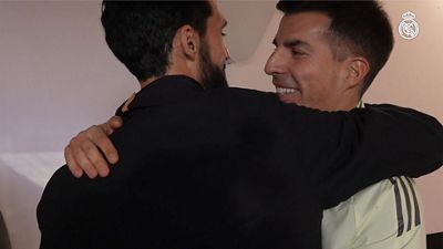 Arbeloa's support for Juvenil before the Youth League match