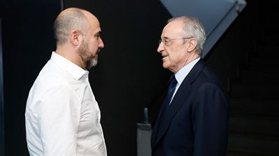 Our president joins the team ahead of the Copa del Rey final 