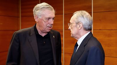 Club president joins up with team in Vitoria