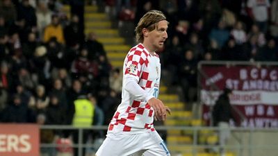0-2: Modrić lidera a Croacia en el triunfo ante Letonia