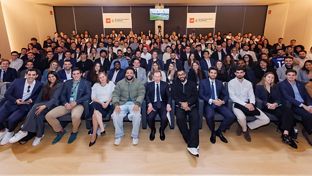Marcelo and Chus Mateo inaugurate the Semana Blanca of the Universidad Europea-Real Madrid Graduate School 