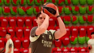 Final training session before the third playoff game