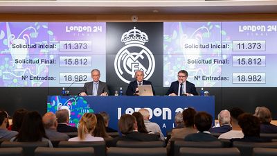 El Real Madrid llevó a cabo el sorteo de entradas para la final de la Champions