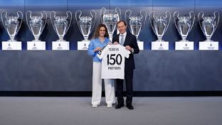 Teresa, 150 partidos con el Real Madrid