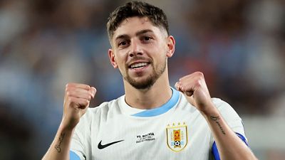 5-0: Valverde on target as Uruguay thrash Bolivia 