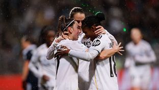 2-3: el Real Madrid toma ventaja en la ida del playoff de la Women’s Champions League.