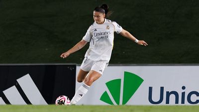 Once inicial del Real Madrid contra la Roma