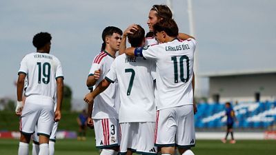 Juvenil A-Leipzig: a por la tercera victoria en la Youth League, en directo por Realmadrid TV