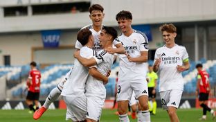 2-1: The Under-19s get the better of Milan at the Di Stéfano