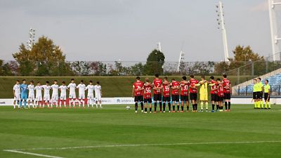 Minuto de silencio en el Alfredo Di Stéfano