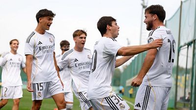 Victoria contundente del Juvenil A en su segundo partido de la Youth League 