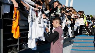 Valverde: "Es emocionante ver a los niños muy ilusionados y con una sonrisa"