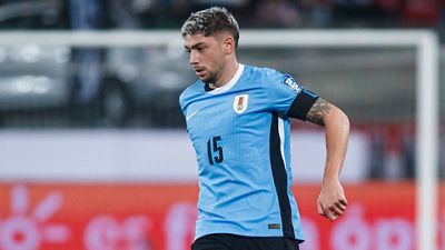 0-0: Valverde, titular en el empate de Uruguay frente a Ecuador