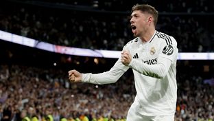 Así fue el golazo de volea de Valverde al Athletic Club
