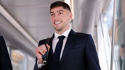 Real Madrid arrive in Seville