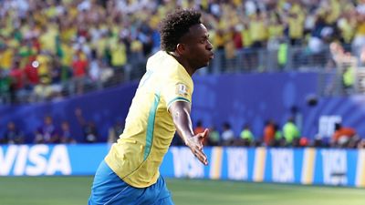 1-1: Vini Jr. marca y Brahim asiste en el empate entre Brasil y Marruecos