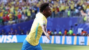 1-1: Vini Jr. marca y Brahim asiste en el empate entre Brasil y Marruecos