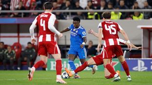 El partidazo de Vini Jr. contra el Olympiacos