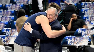 O presidente esteve com Doncic em Dallas