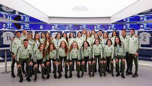 El Juvenil del Real Madrid visita el Tour Bernabéu