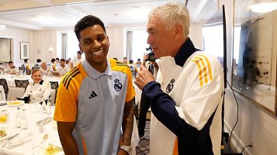 Rodrygo se une a la concentración en Chicago