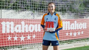 Weir, Jugadora Cinco Estrellas Mahou de septiembre