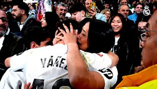 El día más emocionante de Yáñez