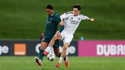 Defeat in final match of Youth League first phase