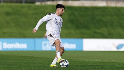 Once inicial del Juvenil A frente al Sporting de Lisboa