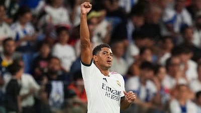Real Madrid starting lineup against Málaga