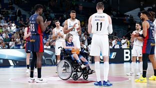 Mensaje de inclusión en el Movistar Arena promovido por Endesa y la Fundación