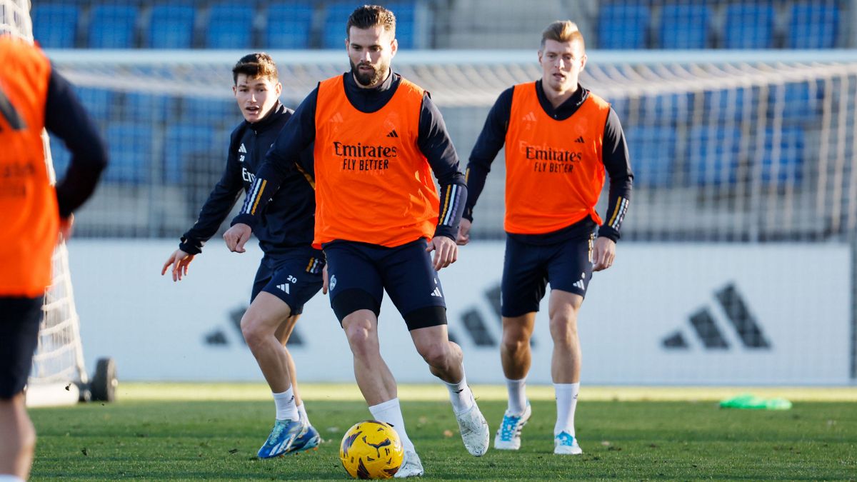 First training session of the week