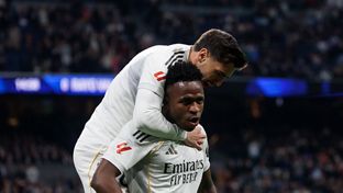 Real Madrid's starting lineup against Sevilla