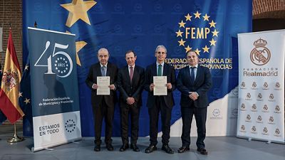 La FEMP y la Fundación Real Madrid prorrogan su alianza para fomentar la educación en valores a través del deporte