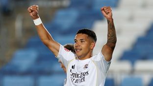 Loren Zúñiga, en la Copa África con Guinea Ecuatorial