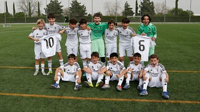 El Alevín C, campeón del Grupo 2 de la División de Honor Alevín